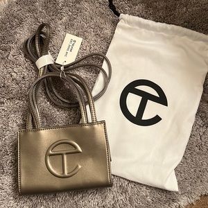 Telfar Small Bronze Bag New